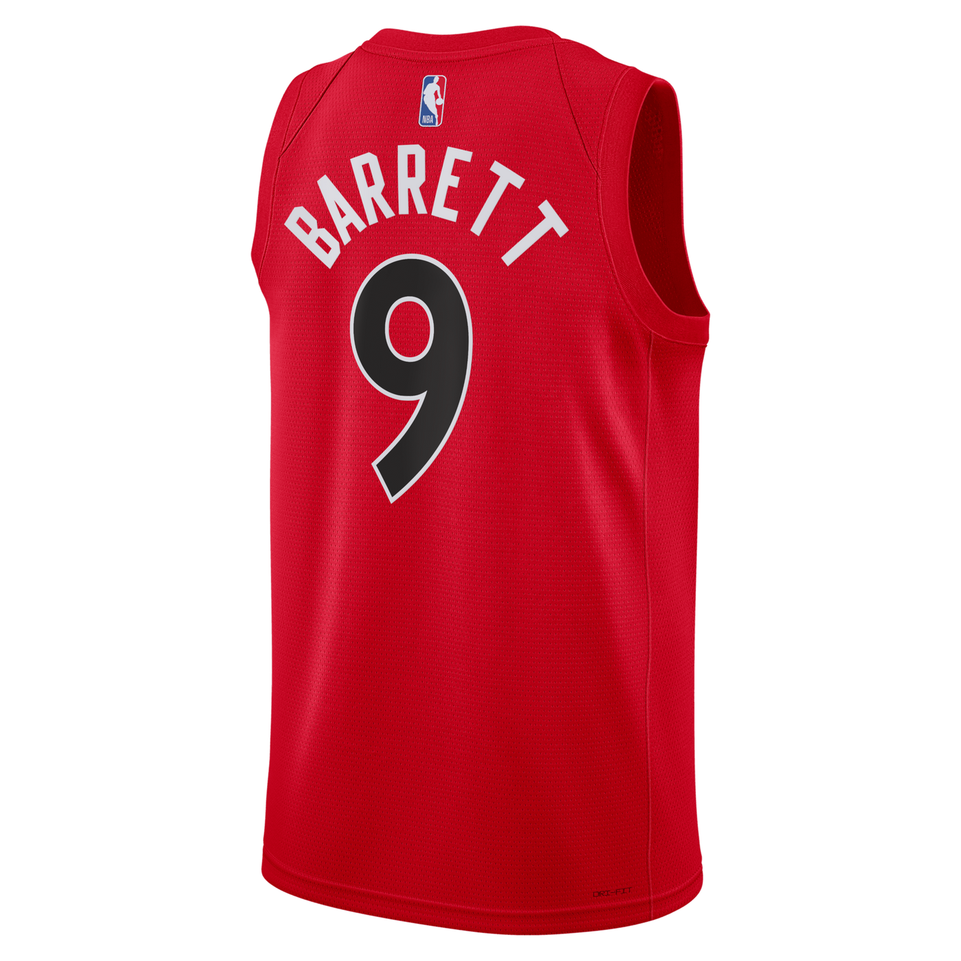 Toronto Raptors Nike Icon Edition Swingman Jersey - Red - RJ Barrett