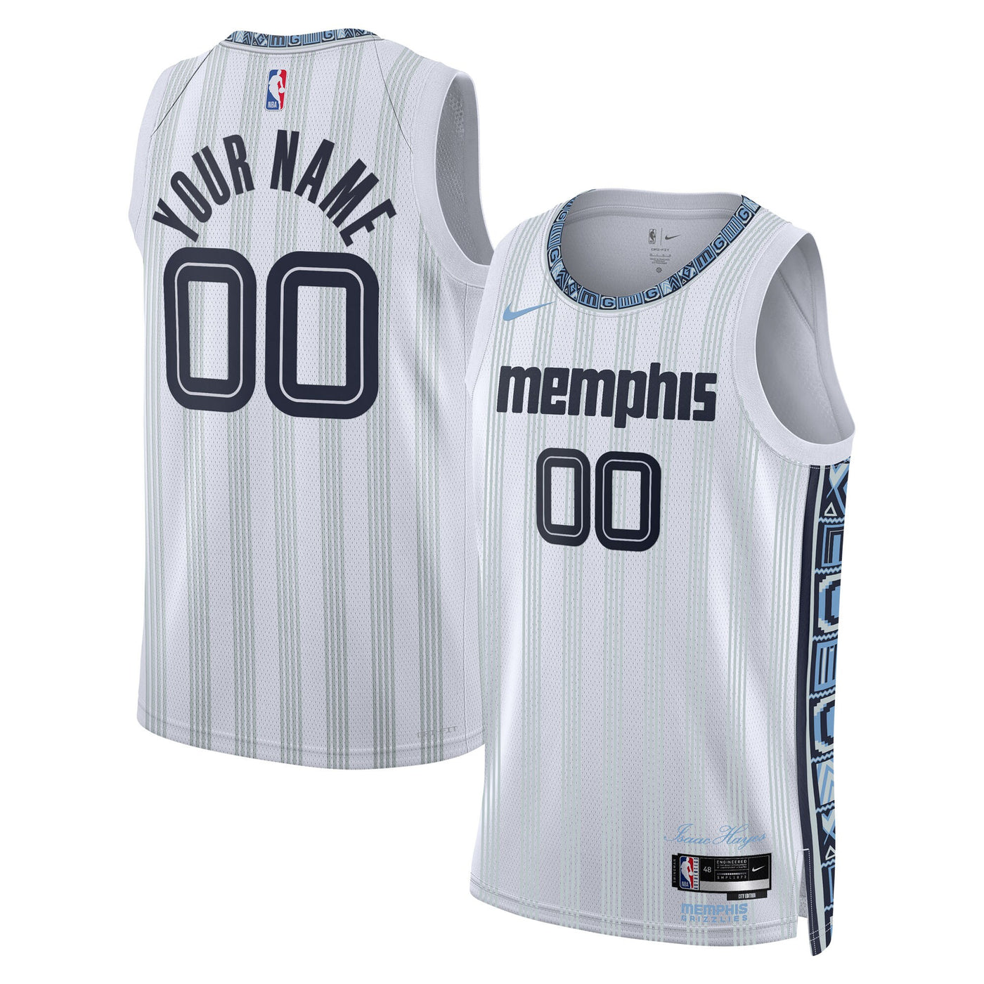 Nike Memphis Grizzlies 2025/26 City Edition Swingman Jersey - Custom