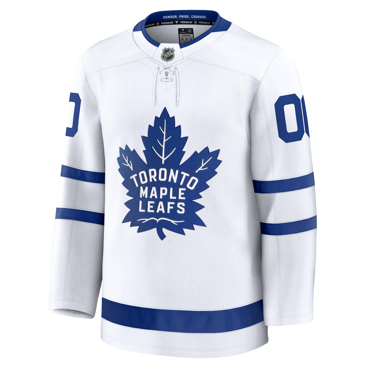 Toronto Maple Leafs Fanatics White Away Premium Custom Jersey