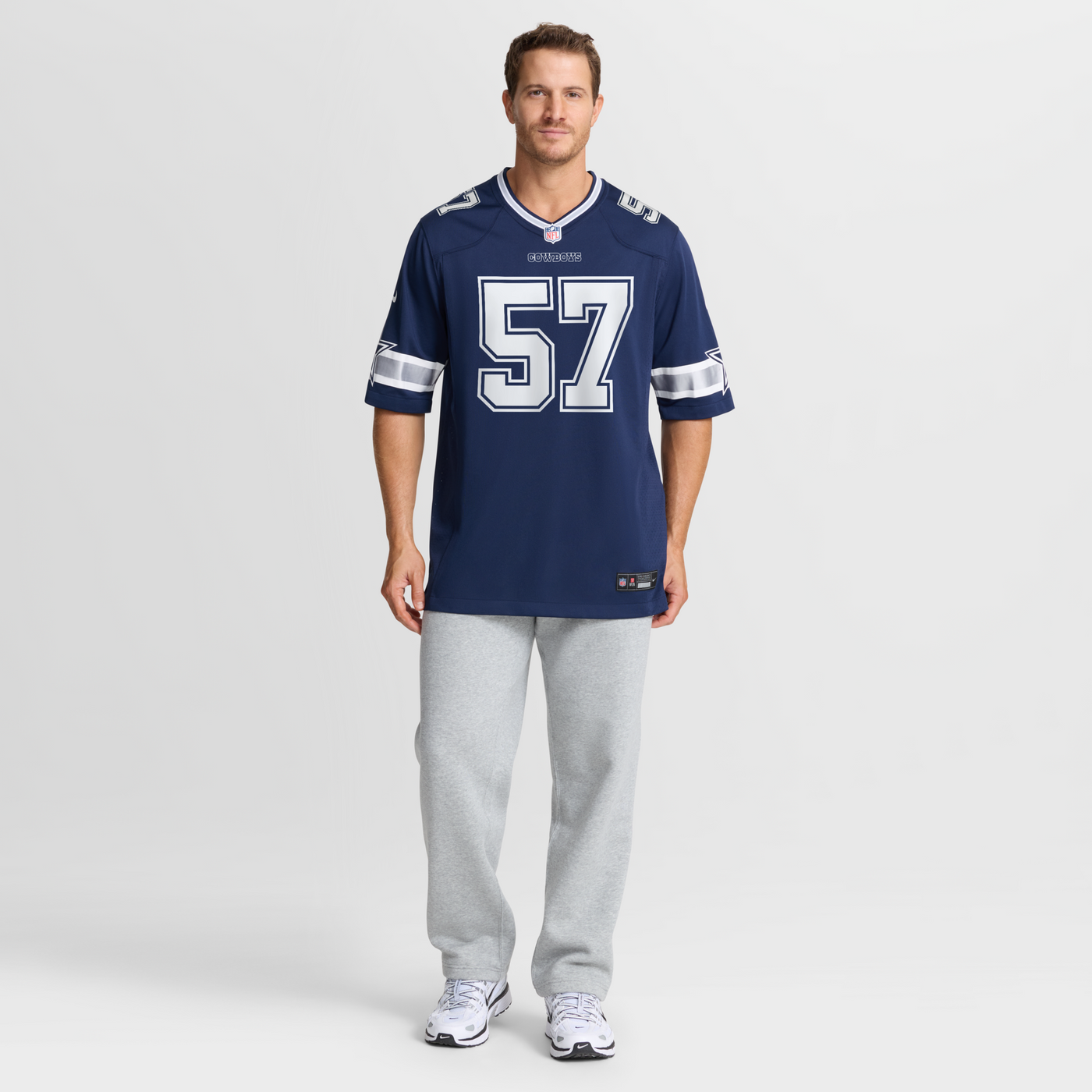 Dallas Cowboys Malachi Lawrence Nike Navy 2026 NFL Draft First Round Pick No. 20 Team Game Jersey