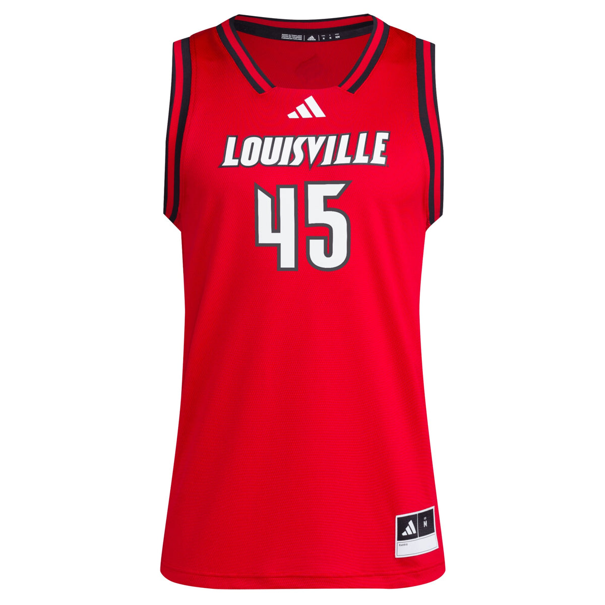 #45 Louisville Cardinals Replica Swingman Jersey - Red