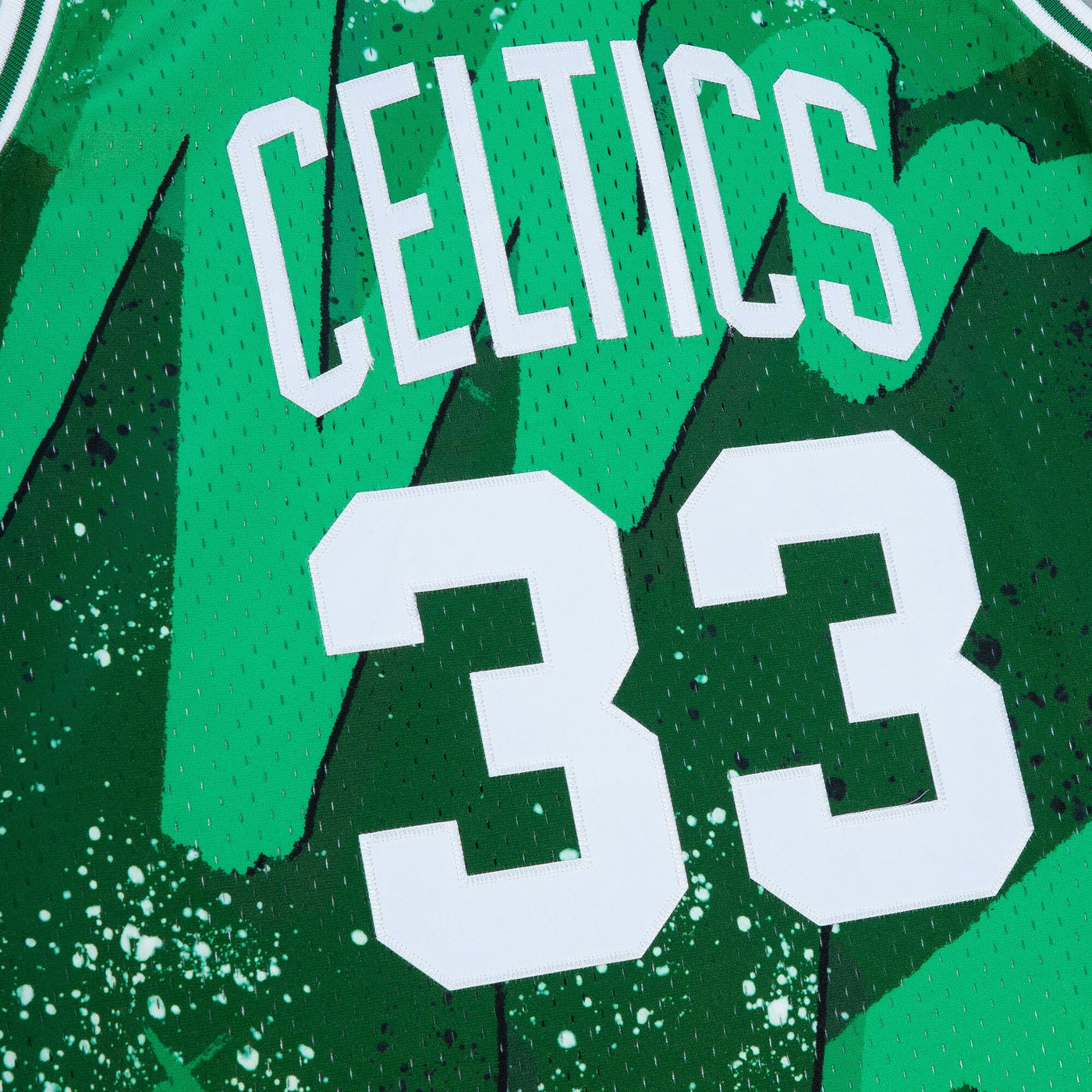 Boston Celtics Mitchell & Ness Larry Bird 1985 Hyper Hoops Swingman Jersey - Green