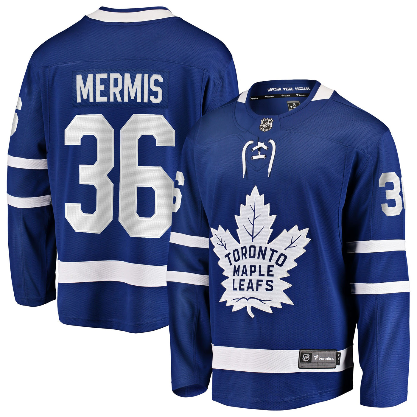 Toronto Maple Leafs Dakota Mermis Fanatics Blue Home Breakaway Jersey