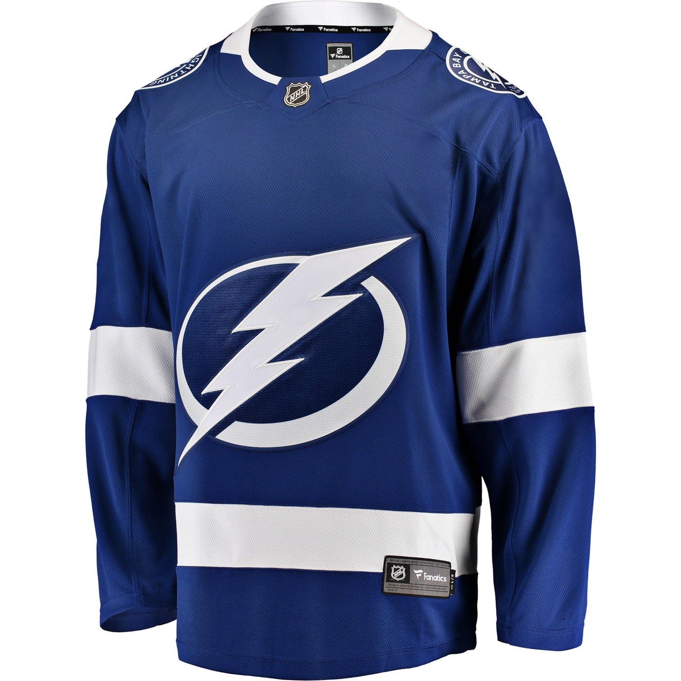 Tampa Bay Lightning Fanatics Blue Breakaway Home Jersey