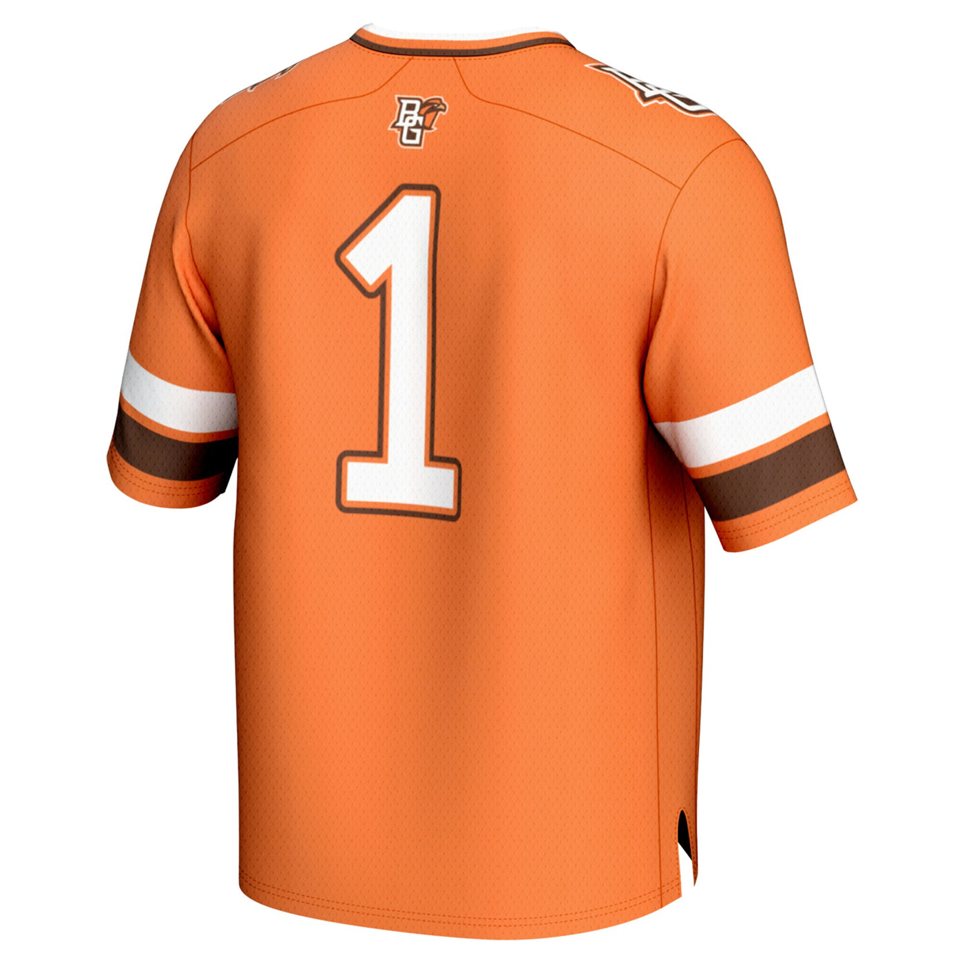 GameDay Greats #1 Orange Bowling Green St. Falcons Lightweight Collegiate Football Fashion Jersey