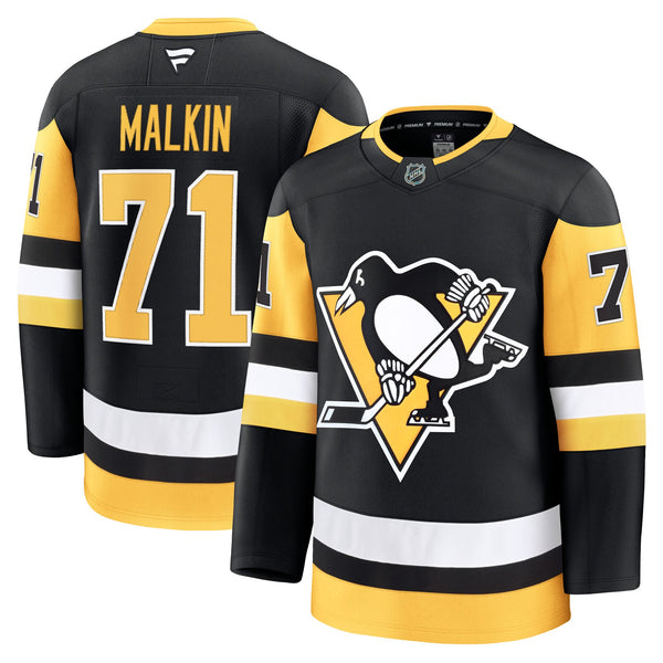 Pittsburgh Penguins Evgeni Malkin Fanatics Black Home Premium Jersey