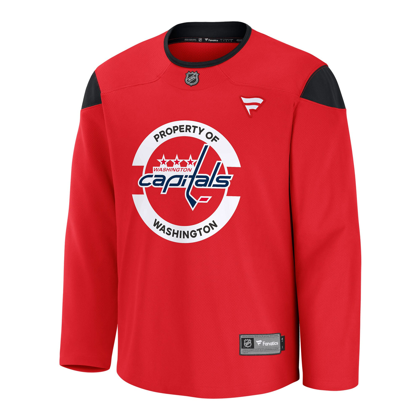 Washington Capitals Fanatics Red Practice Jersey