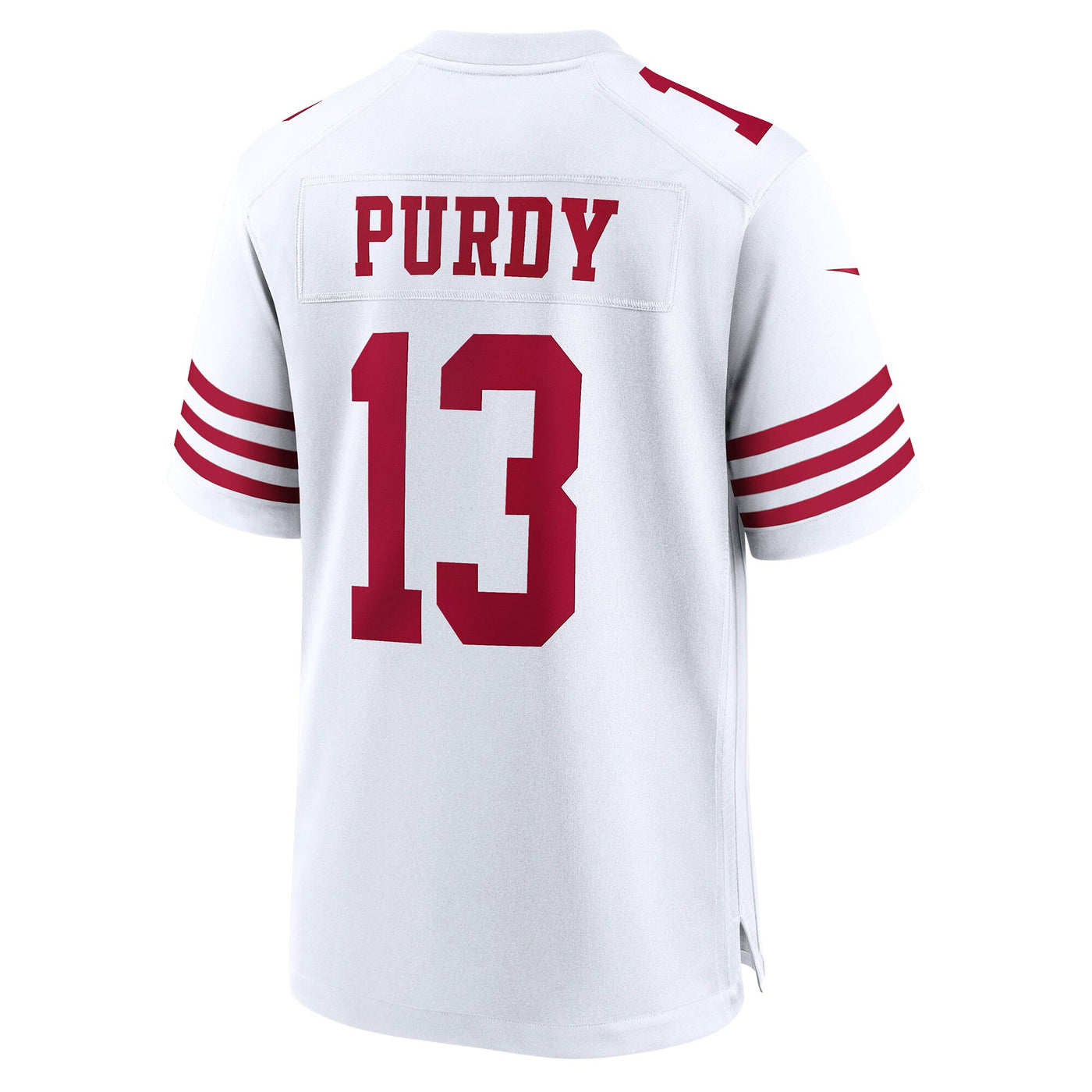 San Francisco 49ers Brock Purdy Nike White Game Player Jersey