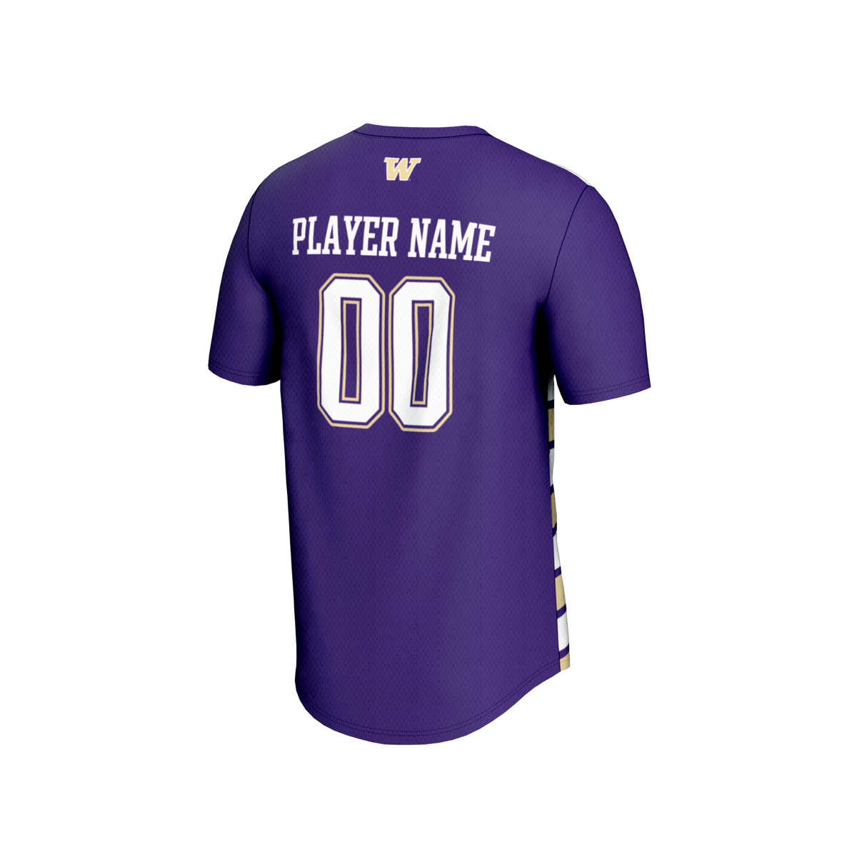 Washington Huskies GameDay Greats Soccer NIL Pick-A-Player Fashion Jersey - Purple