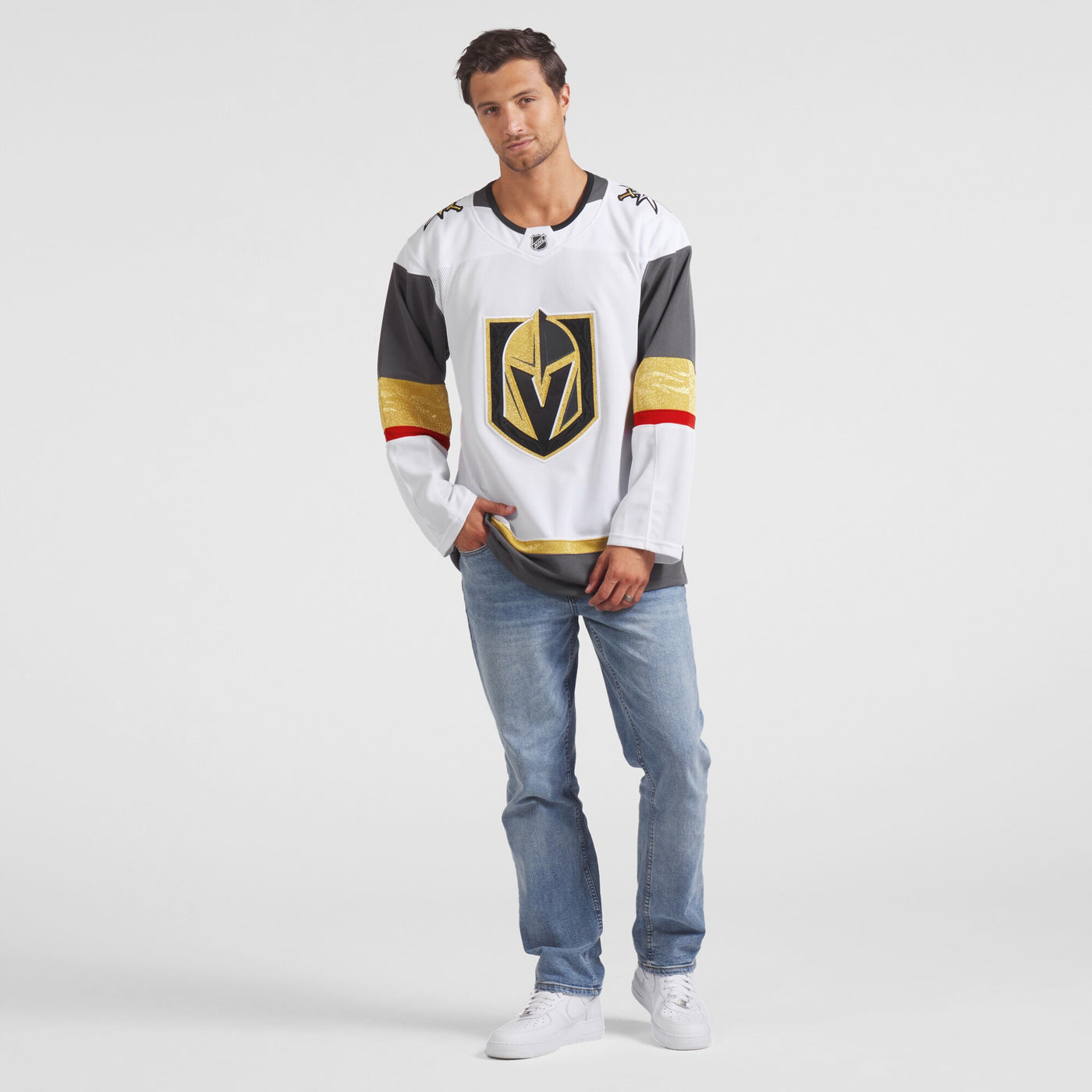 Vegas Golden Knights Fanatics White Away Premium Jersey