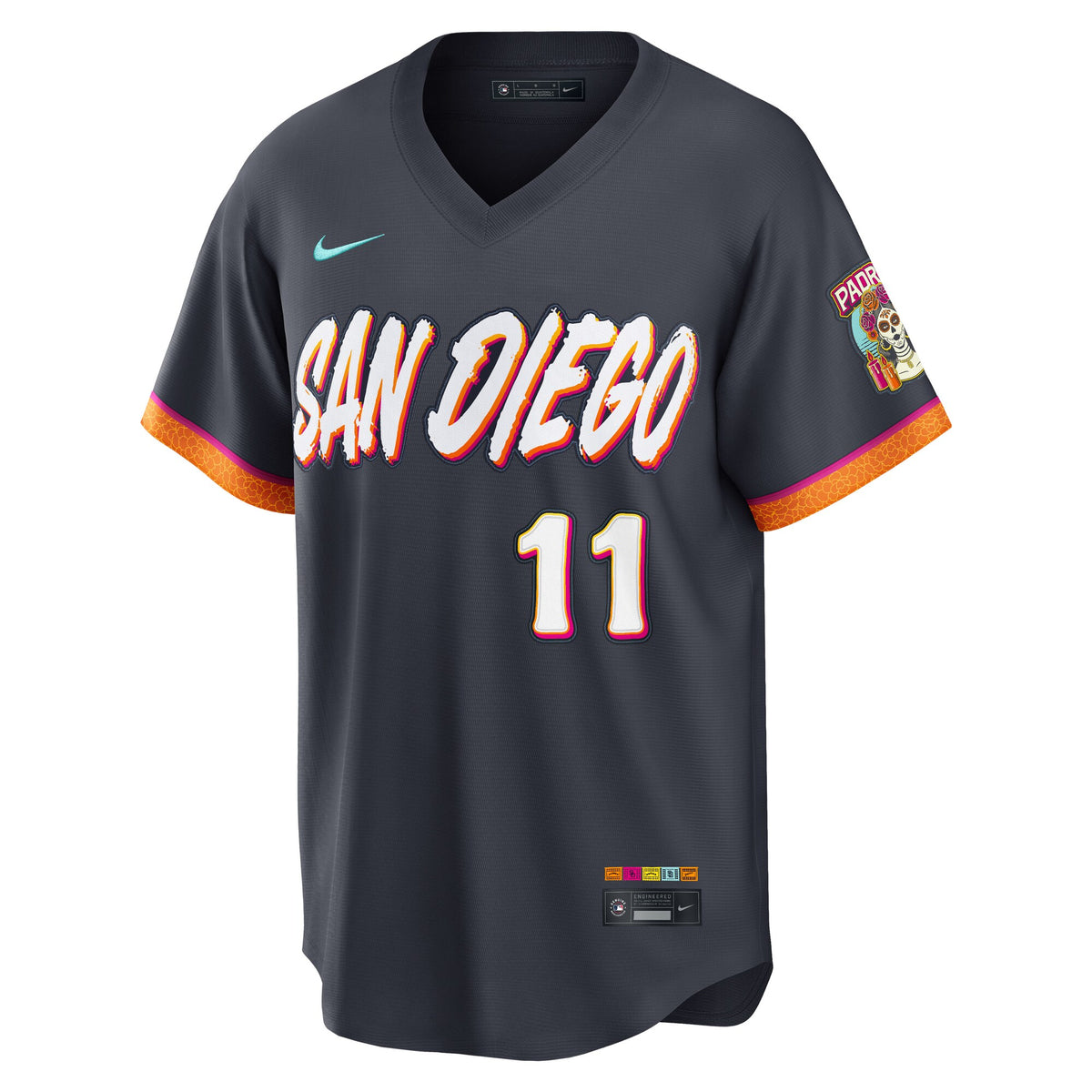San Diego Padres Yu Darvish Obsidian 2026 City Connect Stadium Jersey
