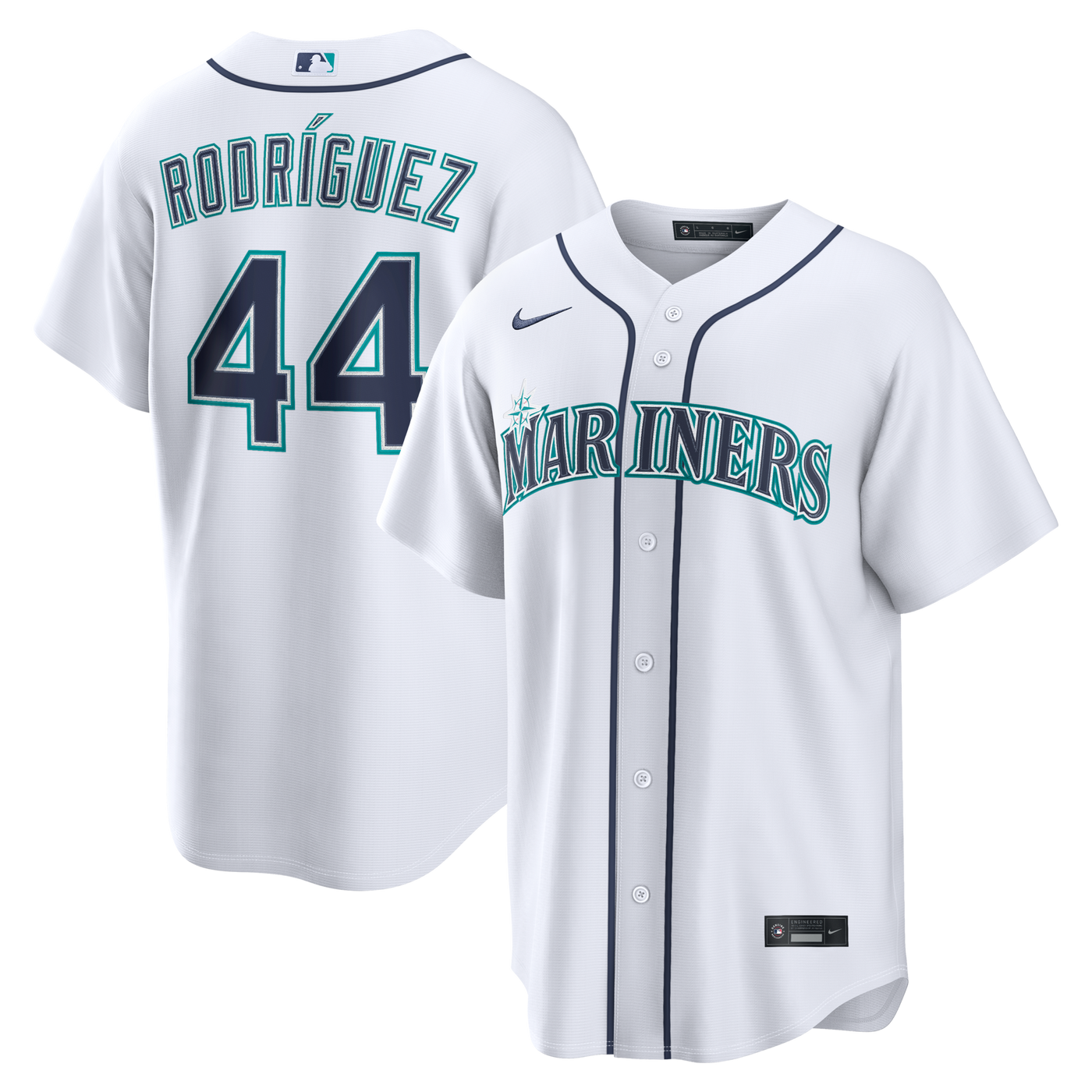 Seattle Mariners Julio Rodríguez Nike White Home Replica Jersey