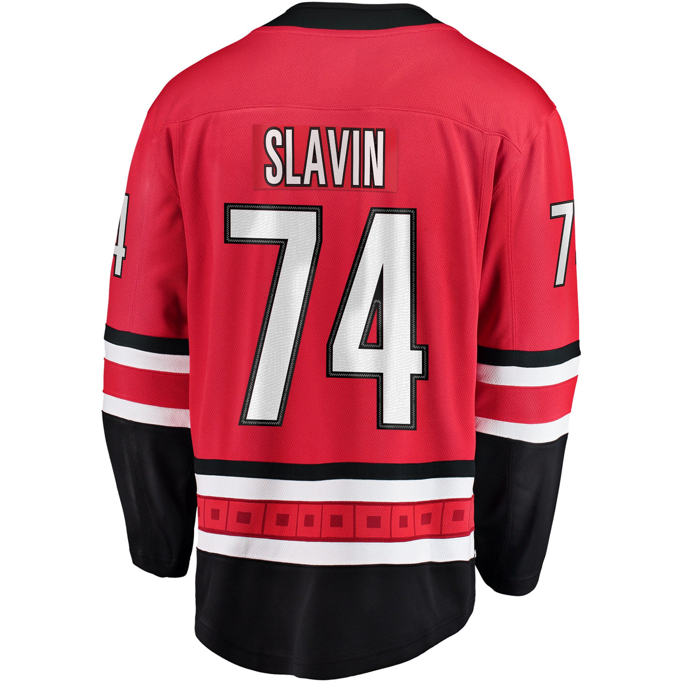 Carolina Hurricanes Jaccob Slavin Fanatics Red Alternate Breakaway Player Jersey