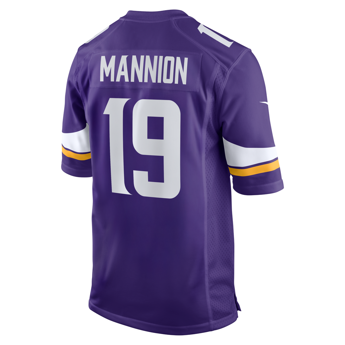 Minnesota Vikings Sean Mannion Purple Game Jersey