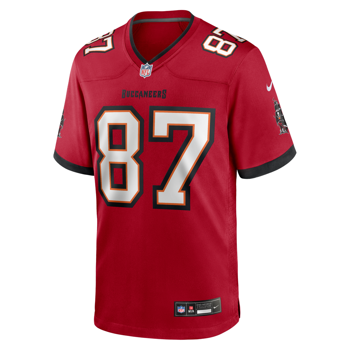 Tampa Bay Buccaneers Payne Durham Red Game Jersey