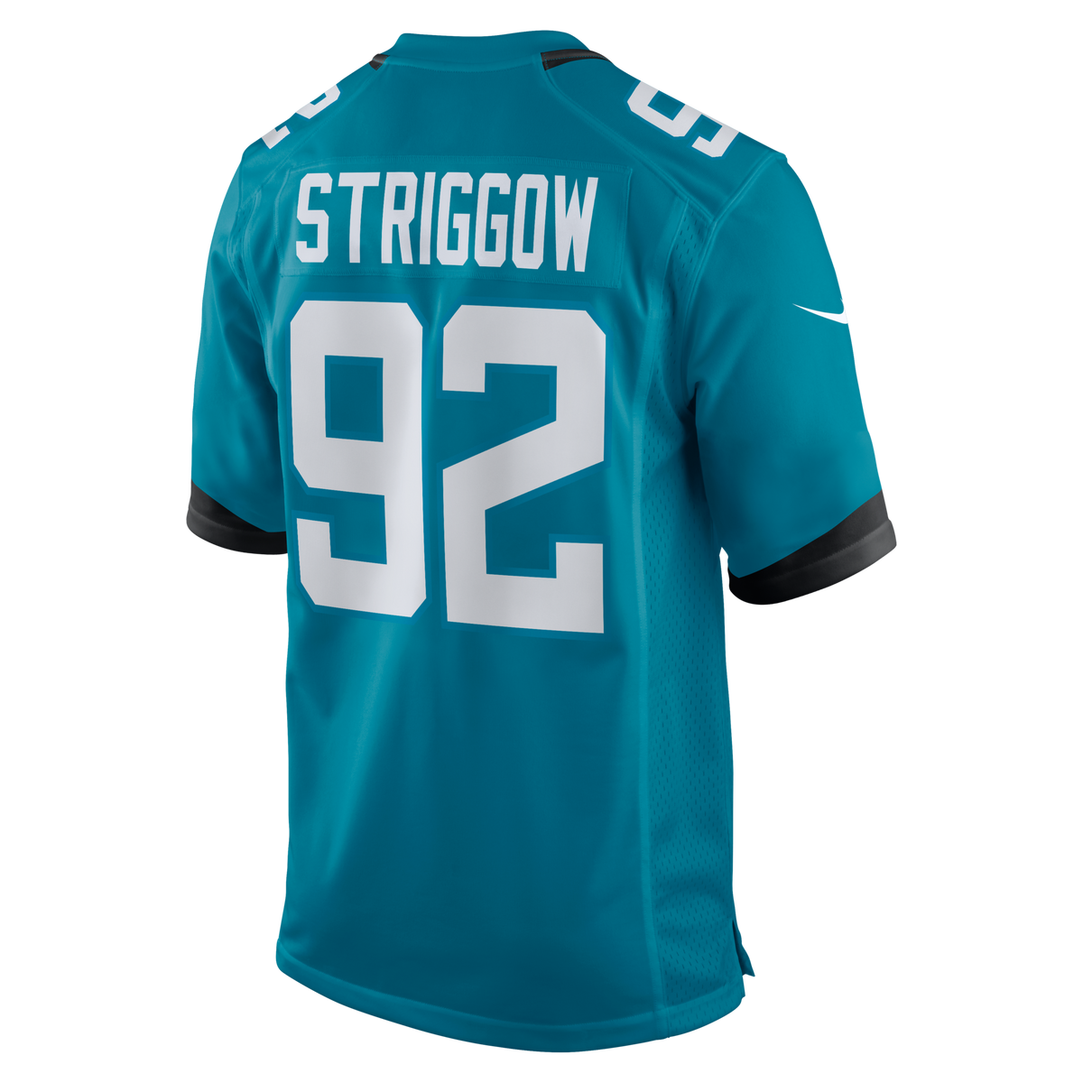 Jacksonville Jaguars Danny Striggow Teal Team Game Jersey