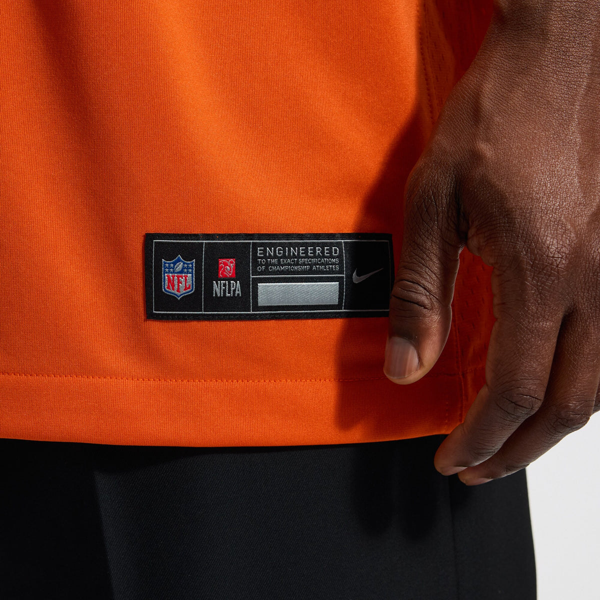 Cincinnati Bengals Joe Burrow Orange Alternate Game Jersey