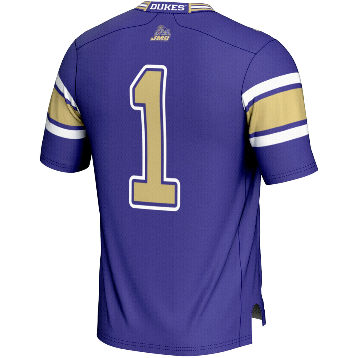 #1 James Madison Dukes GameDay Greats Endzone Football Jersey - Purple
