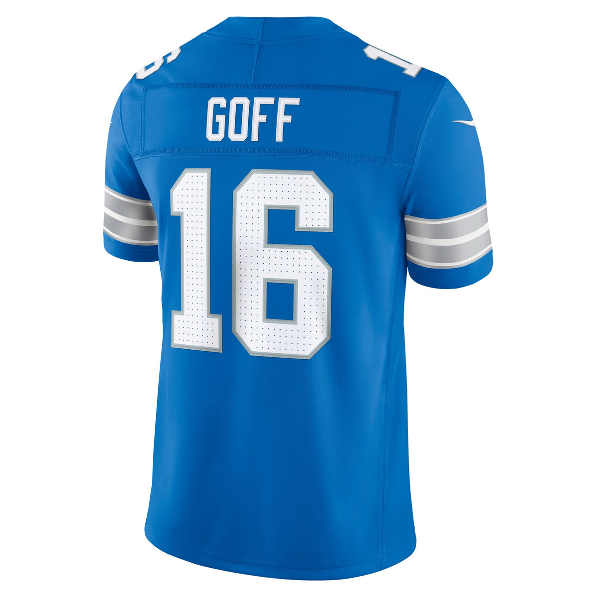 Detroit Lions Jared Goff Blue Team Vapor F.U.S.E. Stitched Limited Jersey