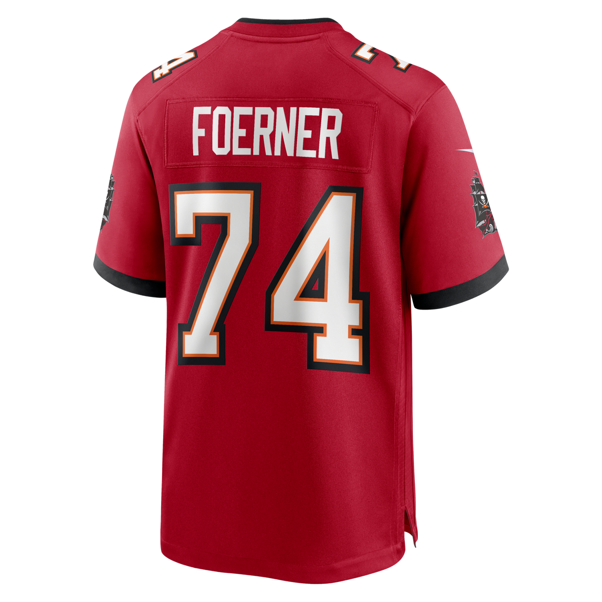 Tampa Bay Buccaneers Marshall Foerner Red Team Game Jersey