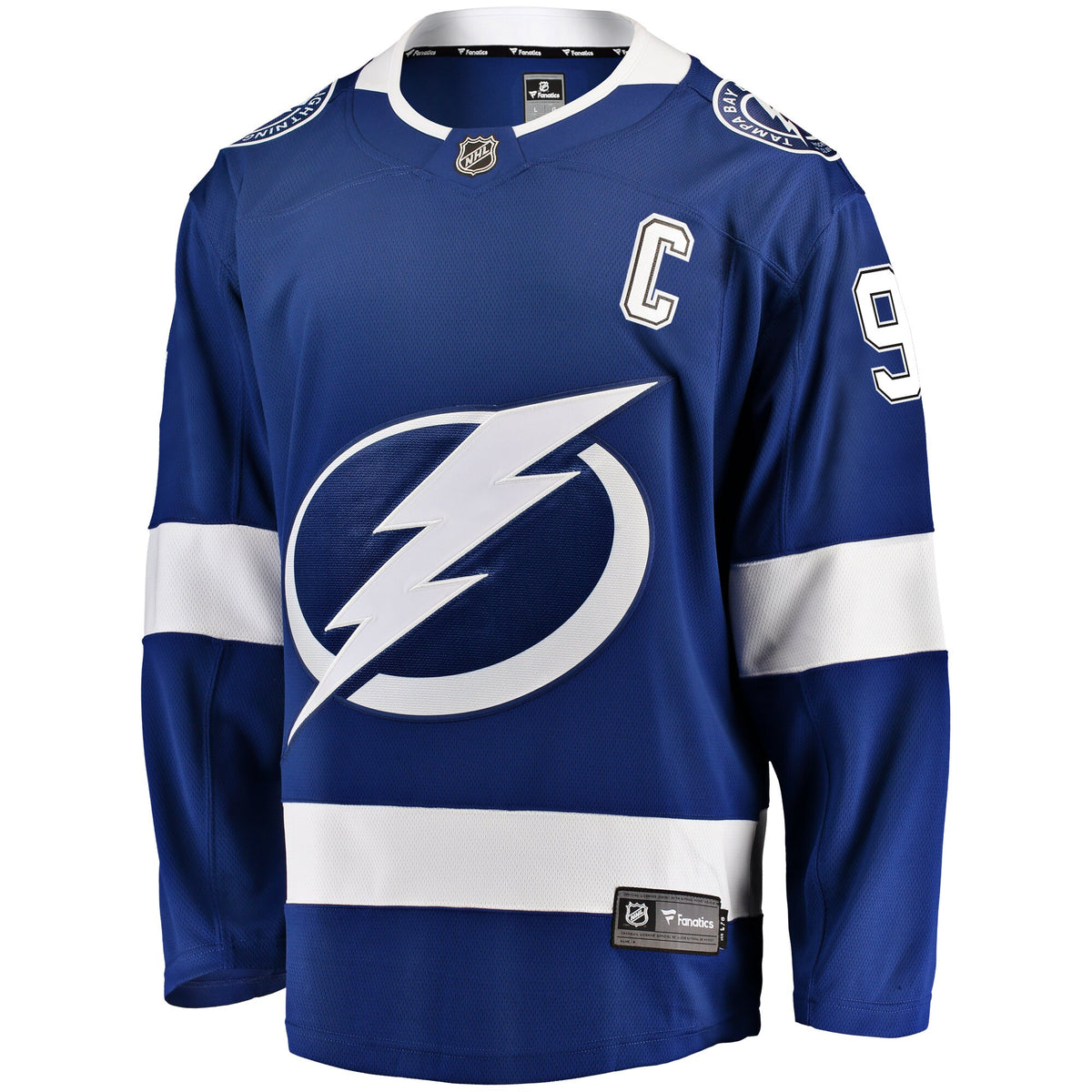 Tampa Bay Lightning Steven Stamkos Fanatics Blue Breakaway Player Jersey
