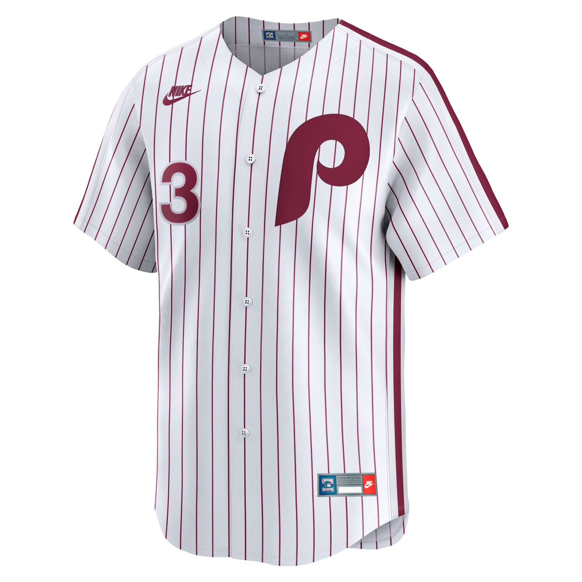 Philadelphia Phillies Bryce Harper White Cooperstown Collection Limited Jersey