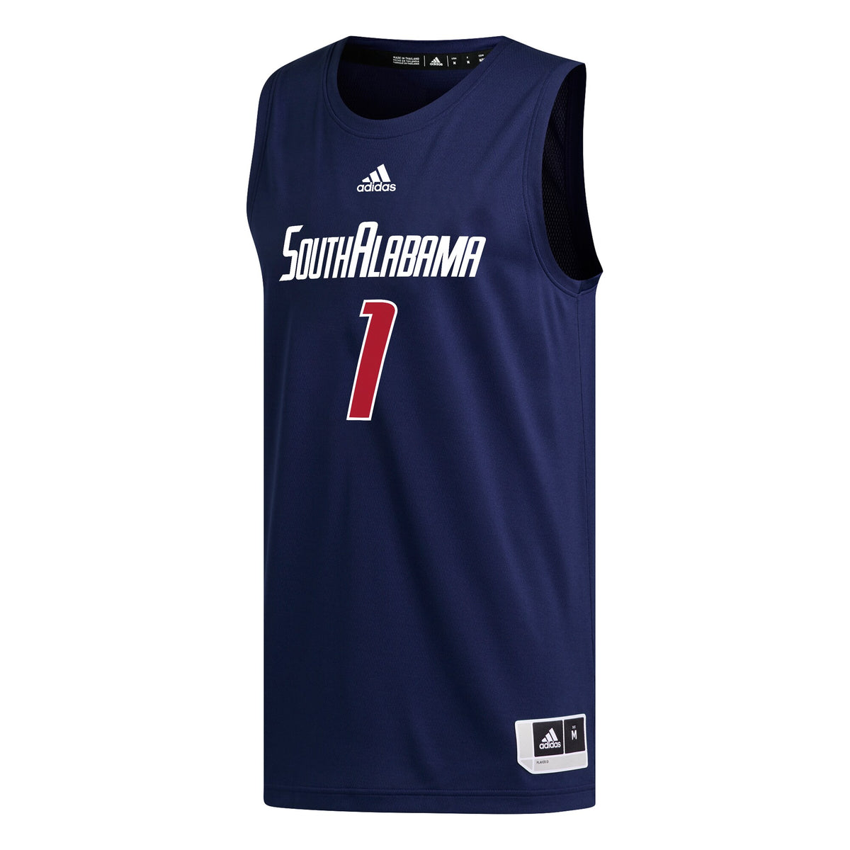 #1 South Alabama Jaguars Replica Basketball Jersey - Navy