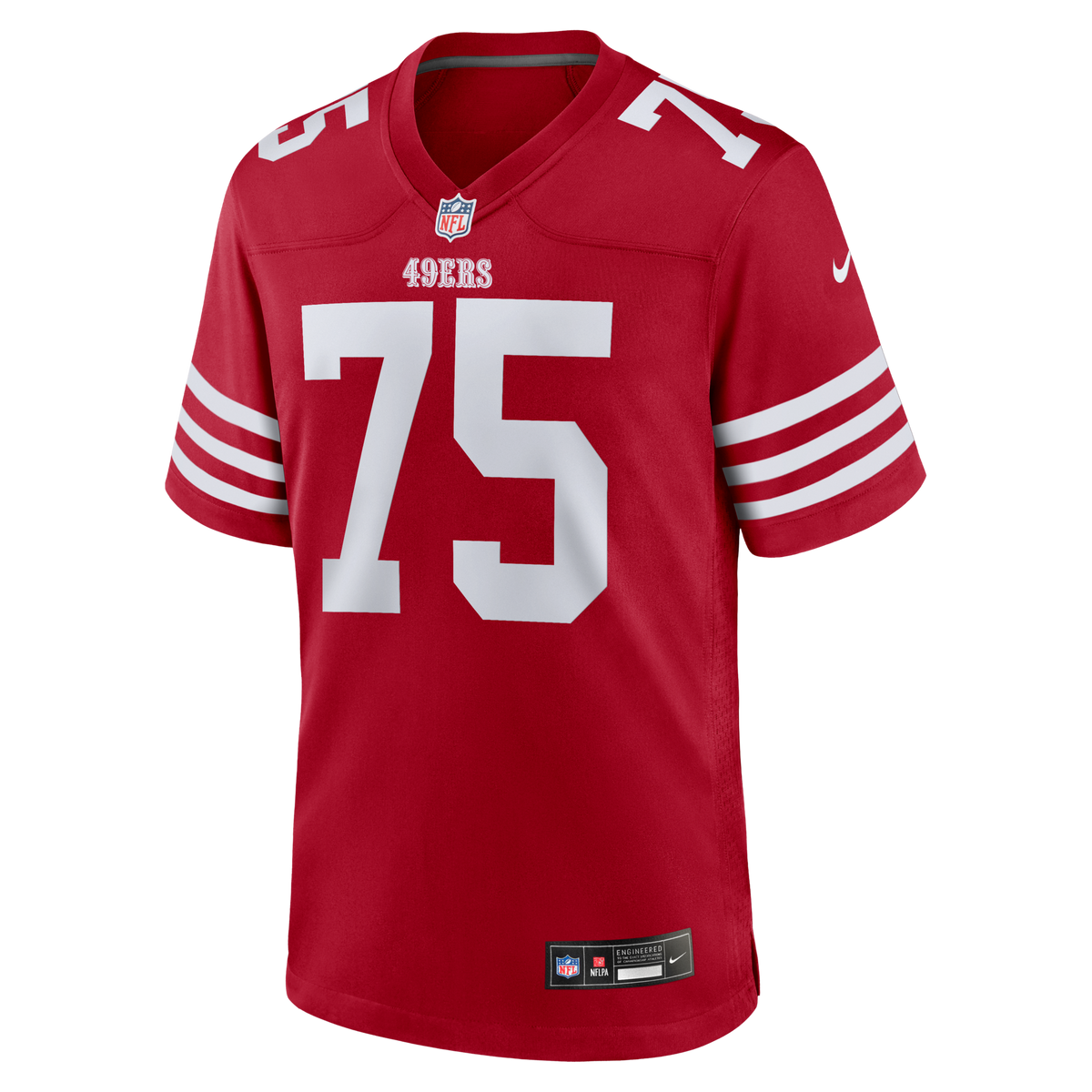 San Francisco 49ers Connor Colby Scarlet Team Game Jersey