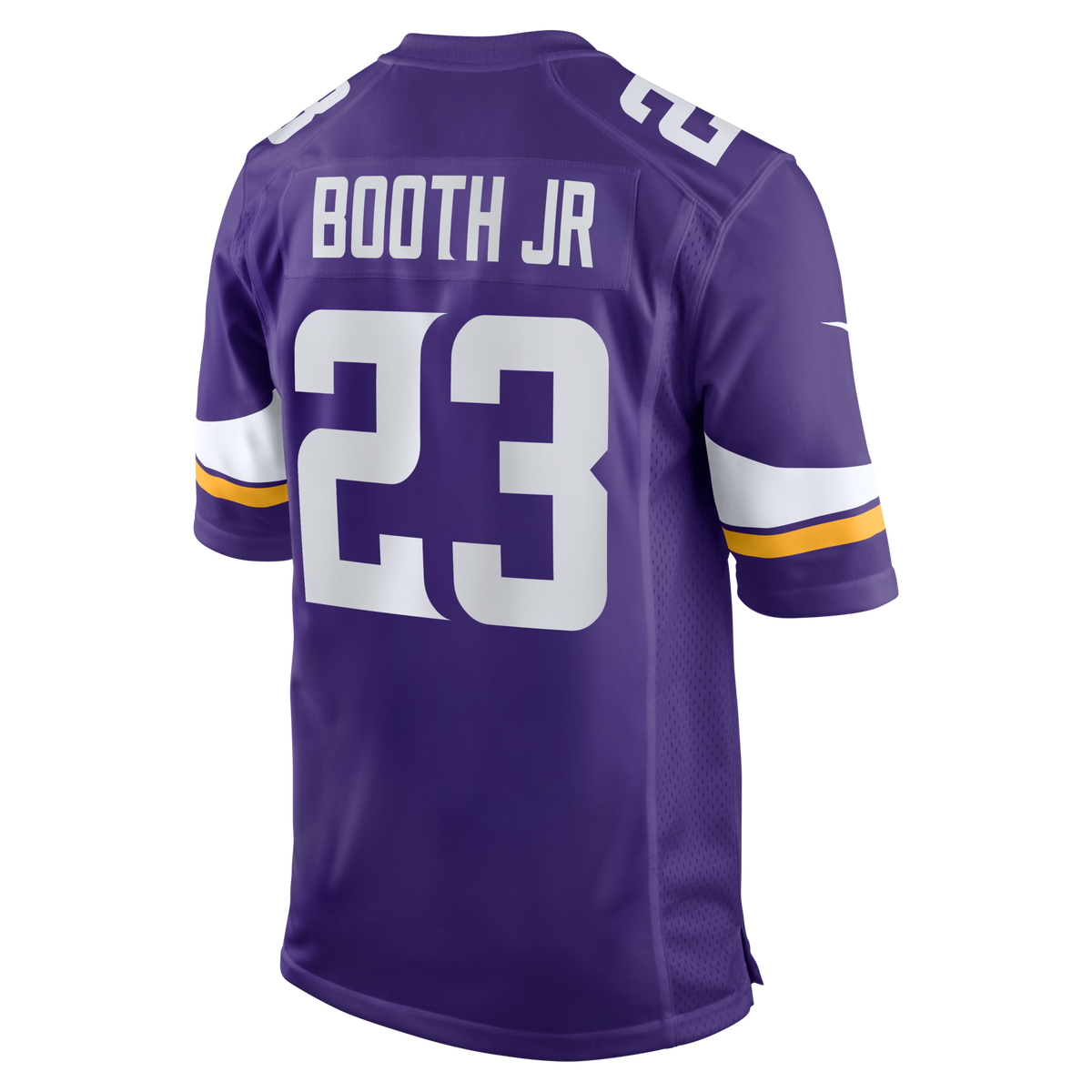 Minnesota Vikings Andrew Booth Jr. Purple Player Game Jersey