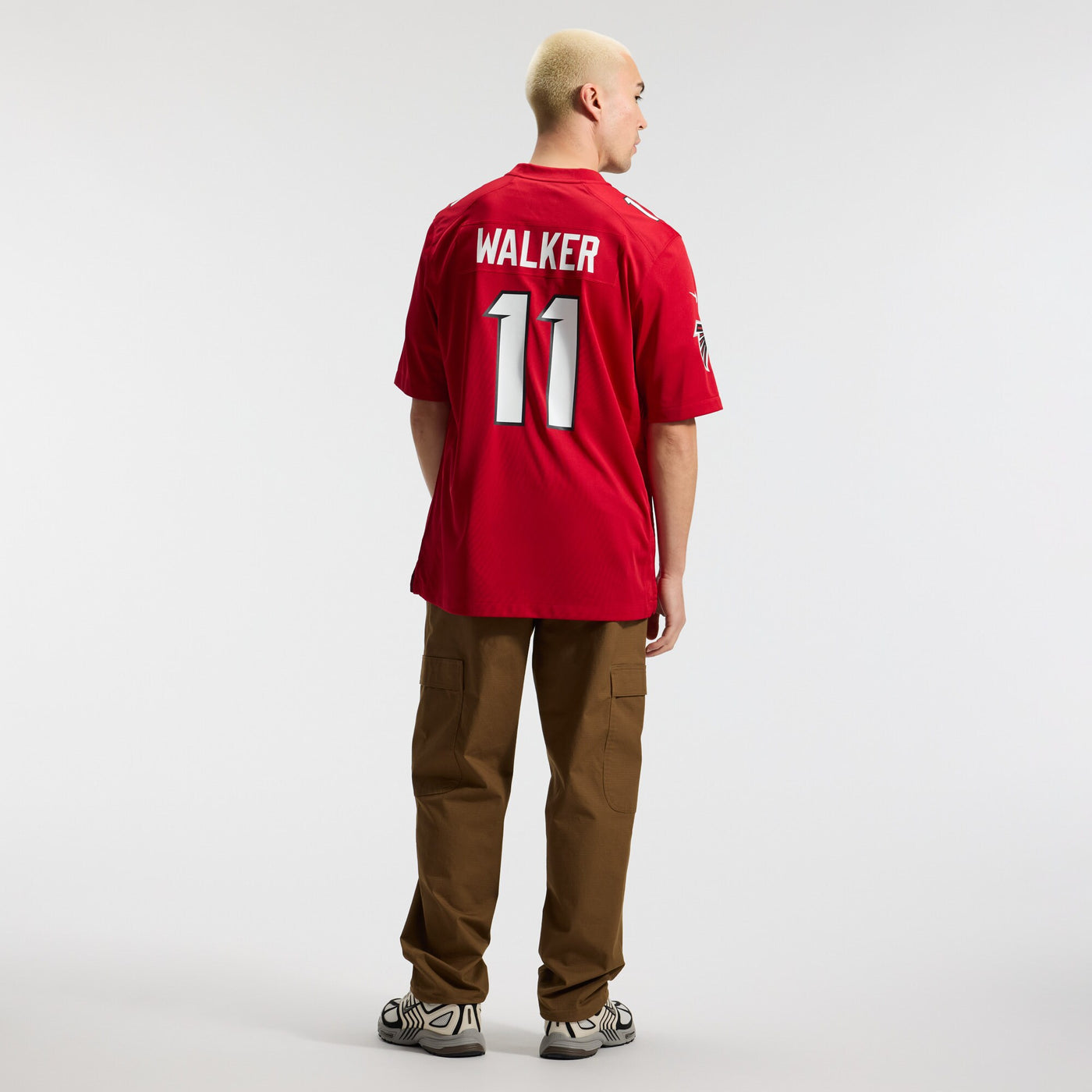 Atlanta Falcons Jalon Walker Nike Red Game Jersey
