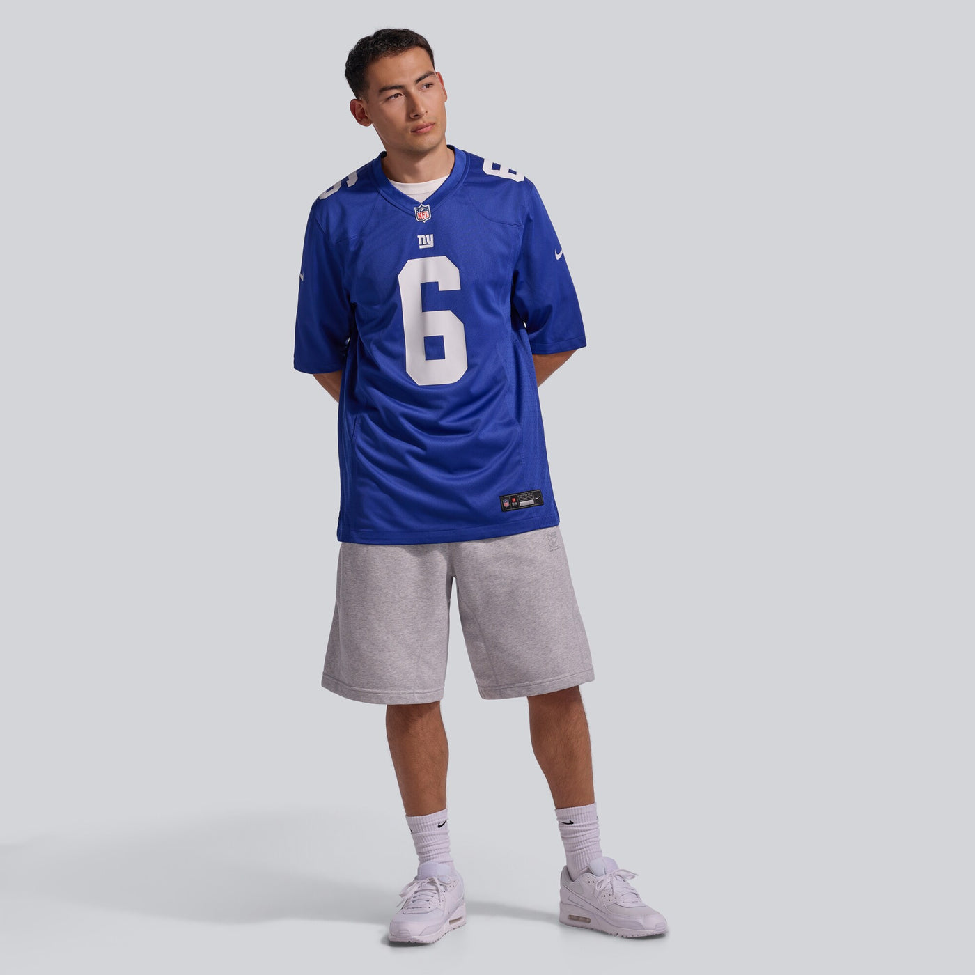 New York Giants Jaxson Dart Nike Royal Team Game Jersey