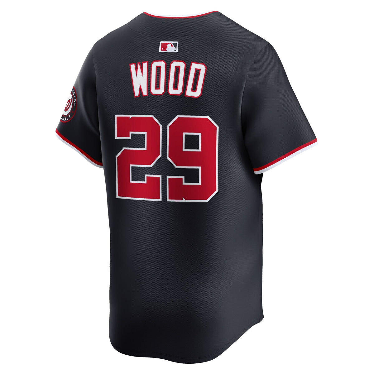Washington Nationals James Wood Navy Alternate Limited Player Jersey