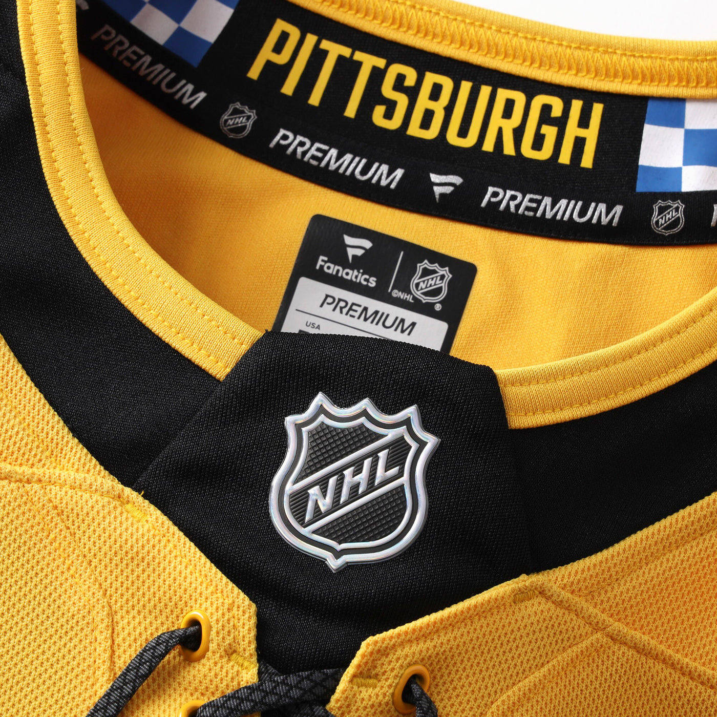 Pittsburgh Penguins Fanatics Gold Alternate Premium Jersey