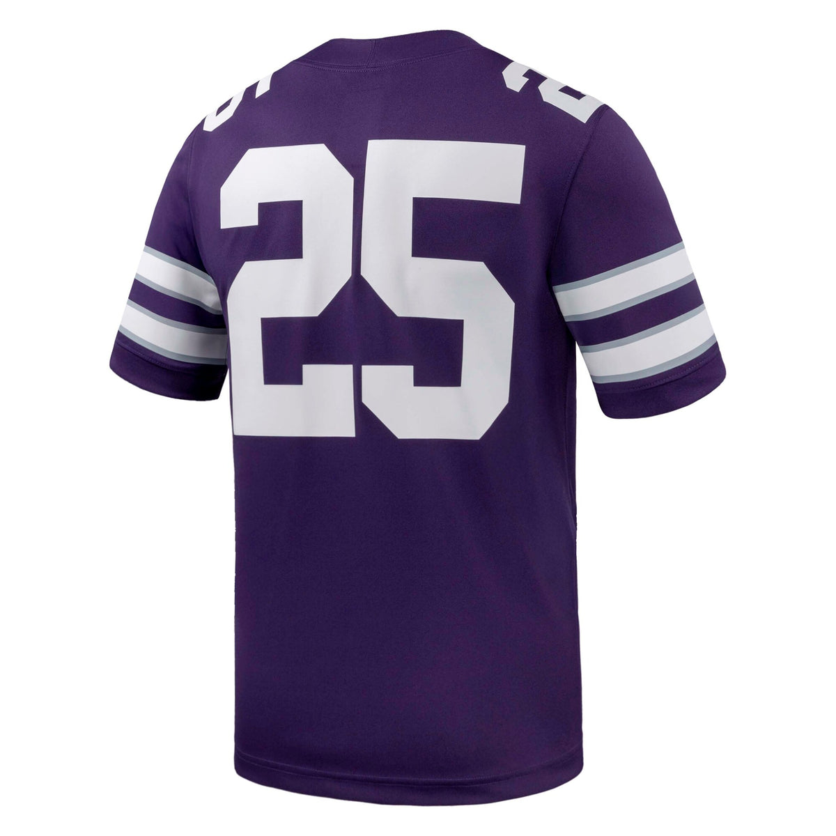 #25 Kansas State Wildcats Game Football Jersey - Purple