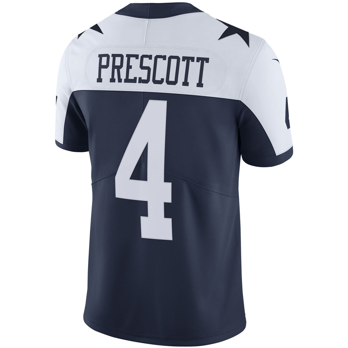 Dallas Cowboys Dak Prescott Navy Alternate Vapor Limited Jersey