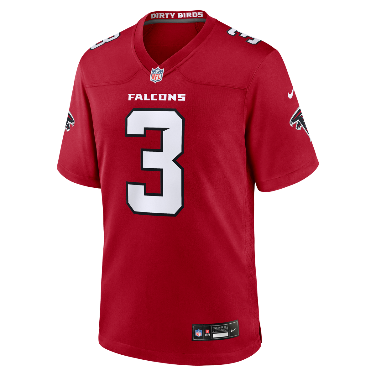 Atlanta Falcons Jessie Bates III Red Game Jersey