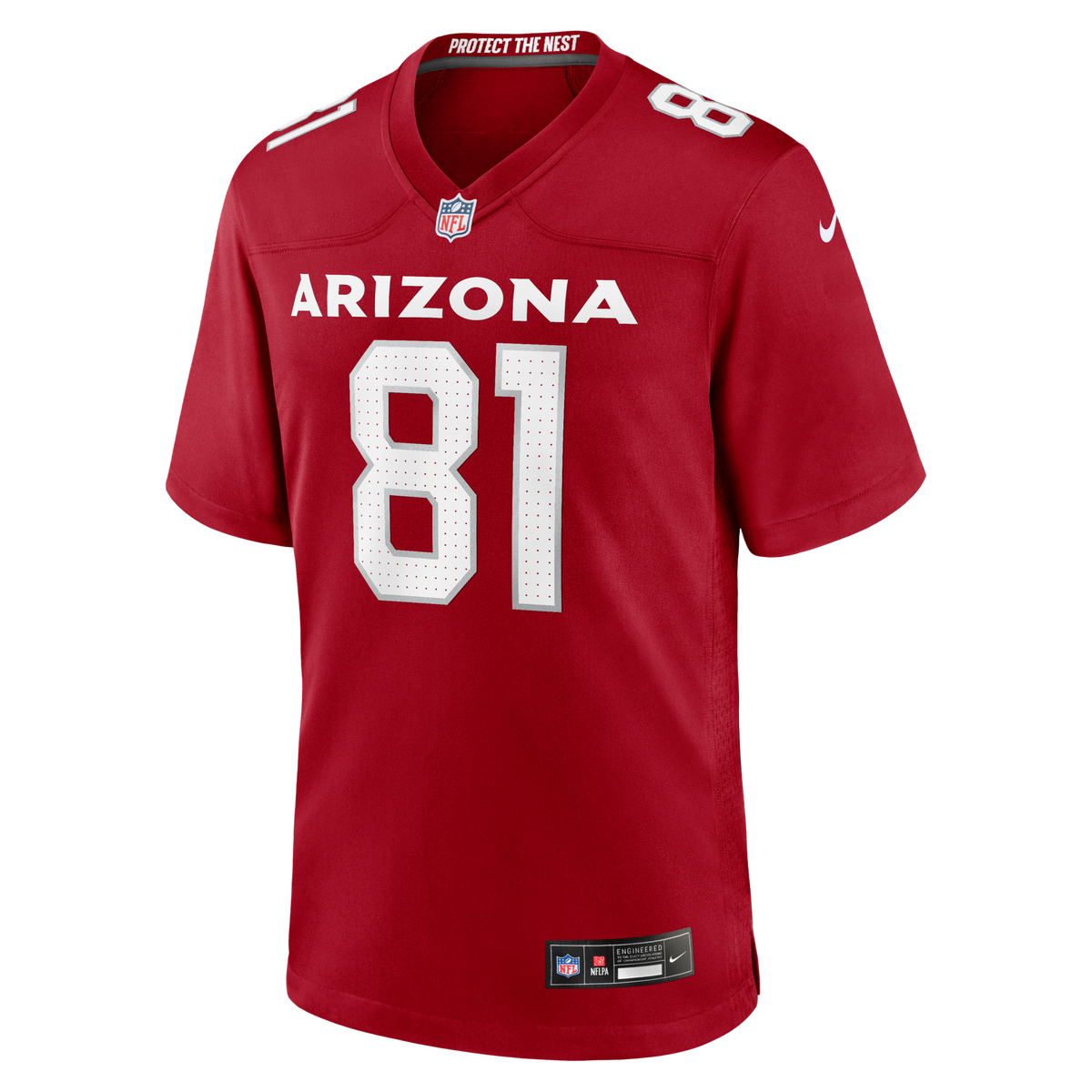 Arizona Cardinals Travis Vokolek Cardinal Team Game Jersey