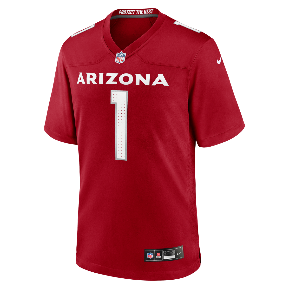Arizona Cardinals Number 1 Dad Cardinal Game Jersey
