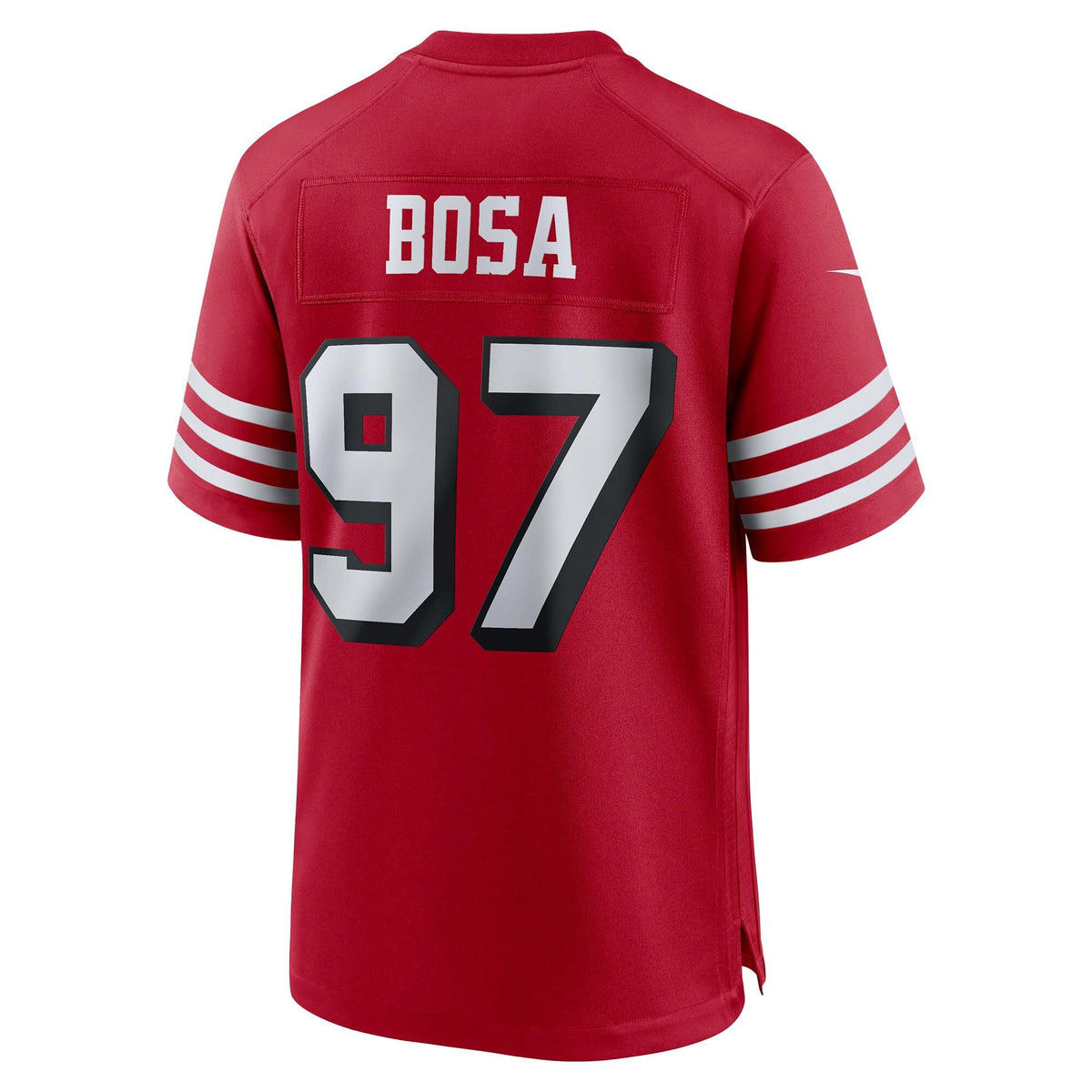 San Francisco 49ers Nick Bosa Scarlet Alternate Game Jersey