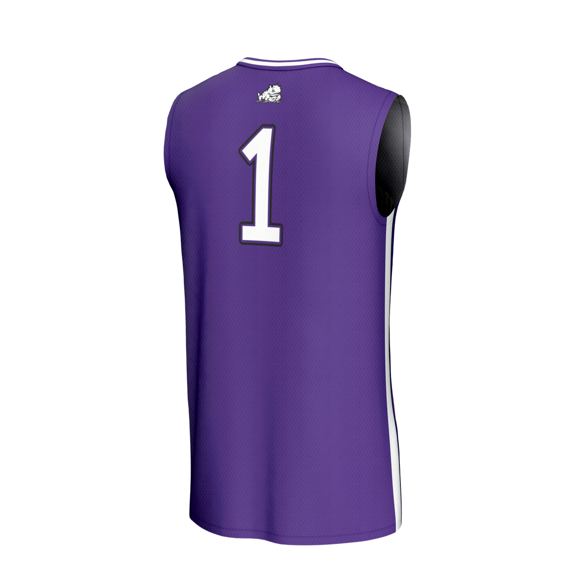 #1 TCU Horned Frogs GameDay Greats Lightweight Collegiate Basketball Fashion Jersey - Purple