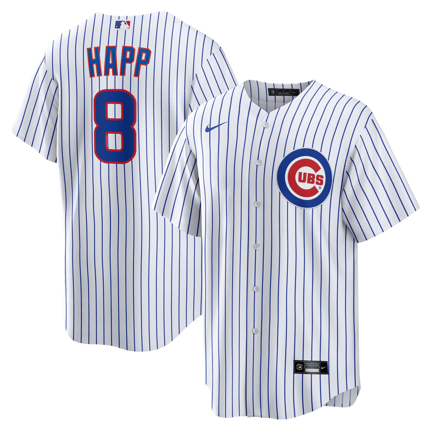 Chicago Cubs Ian Happ Nike White Home Replica Jersey