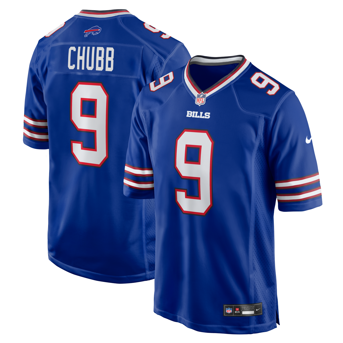 Buffalo Bills Bradley Chubb Nike Royal Team Game Jersey