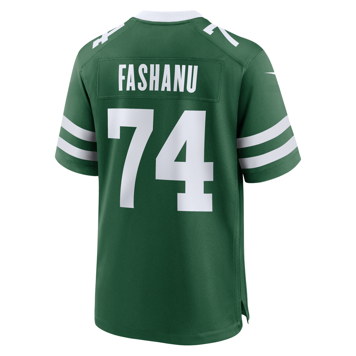 New York Jets Olu Fashanu Gotham Green Player Game Jersey