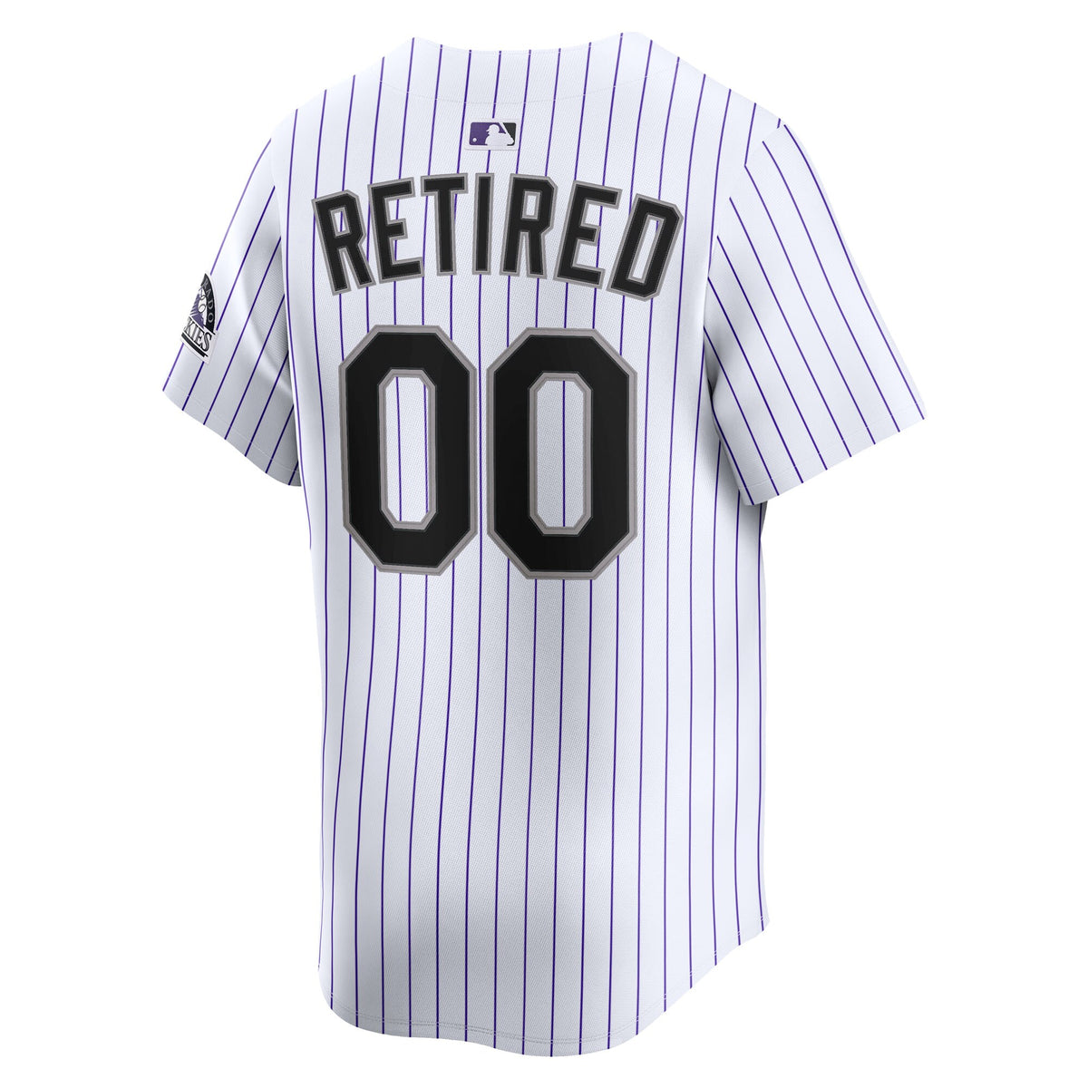 Colorado Rockies White Home Limited Pick-A-Player Retired Roster Jersey