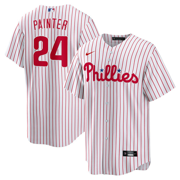 Philadelphia Phillies Andrew Painter White Home Replica Jersey