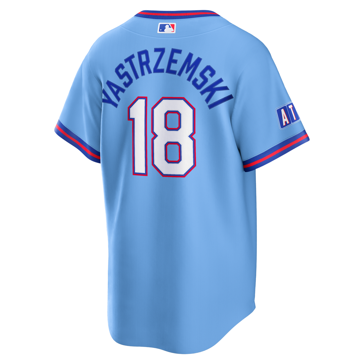Atlanta Braves Mike Yastrzemski Powder Blue 2026 City Connect Stadium Jersey