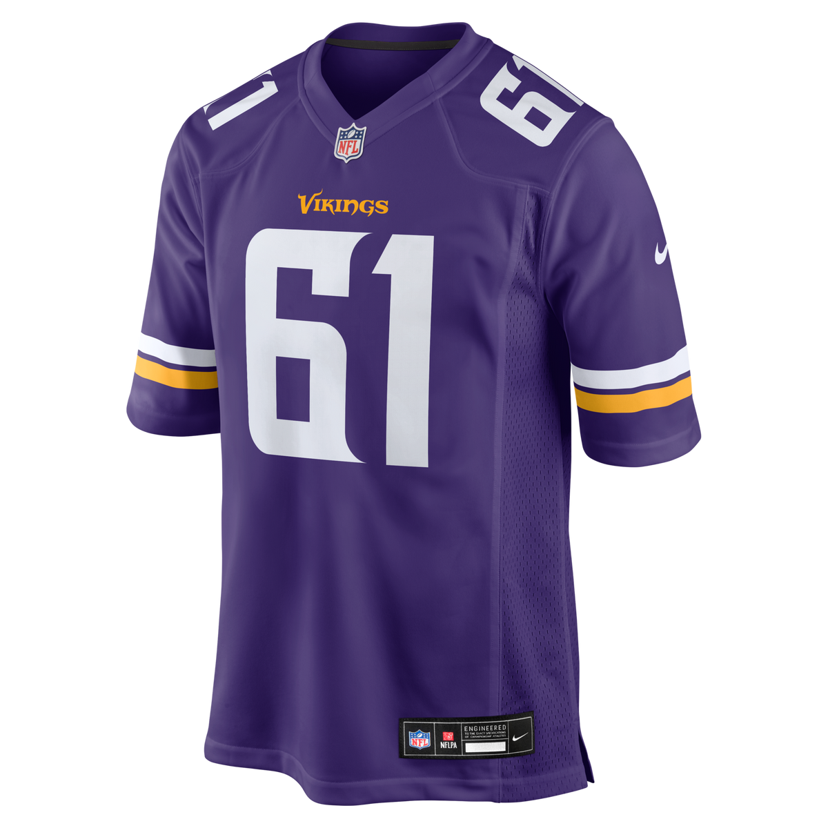 Minnesota Vikings Jalen Redmond Purple Game Jersey