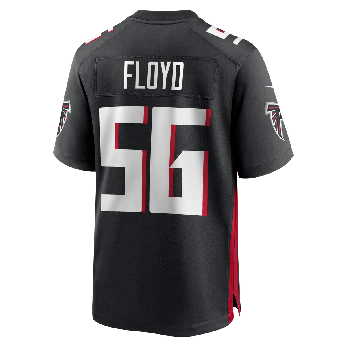 Atlanta Falcons Leonard Floyd Black Team Game Jersey