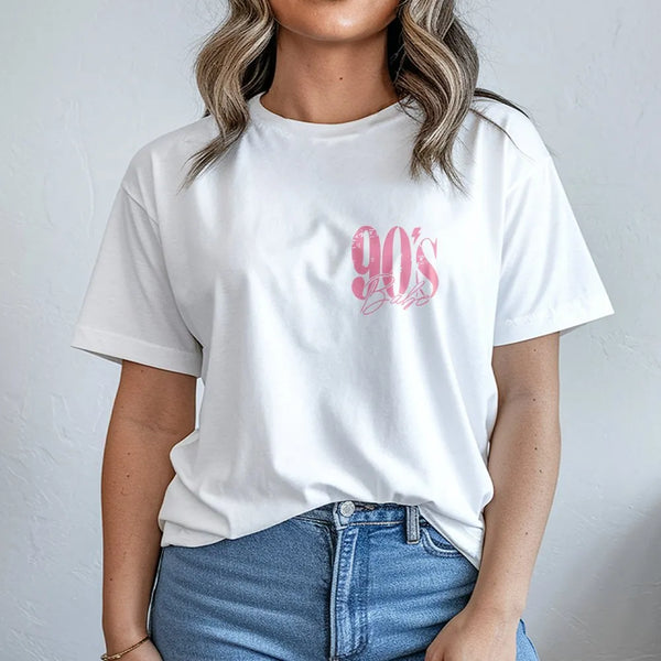 90s Babe T-Shirt | Retro Y2K Graphic Sweatshirt | Premium Soft Pullover | Nostalgic 90s Throwback Gift