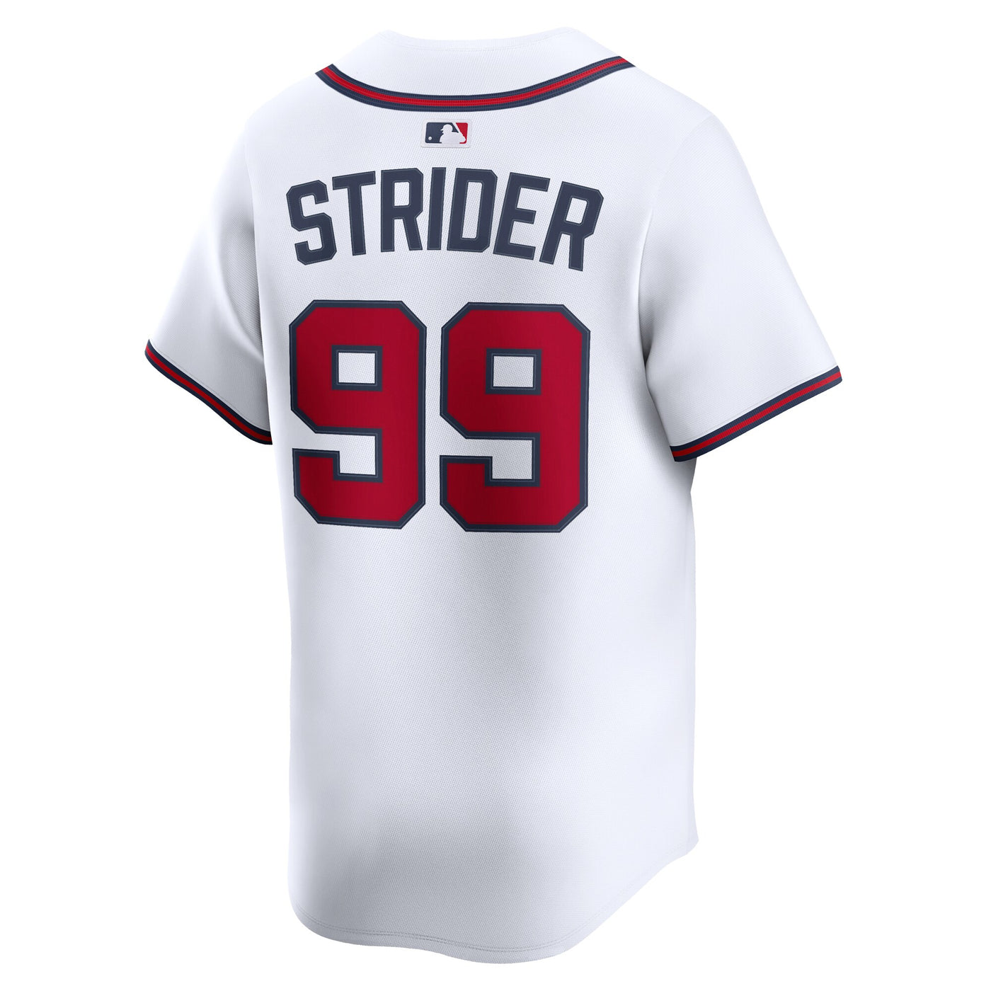 Atlanta Braves Spencer Strider Nike White Home Limited Player Jersey